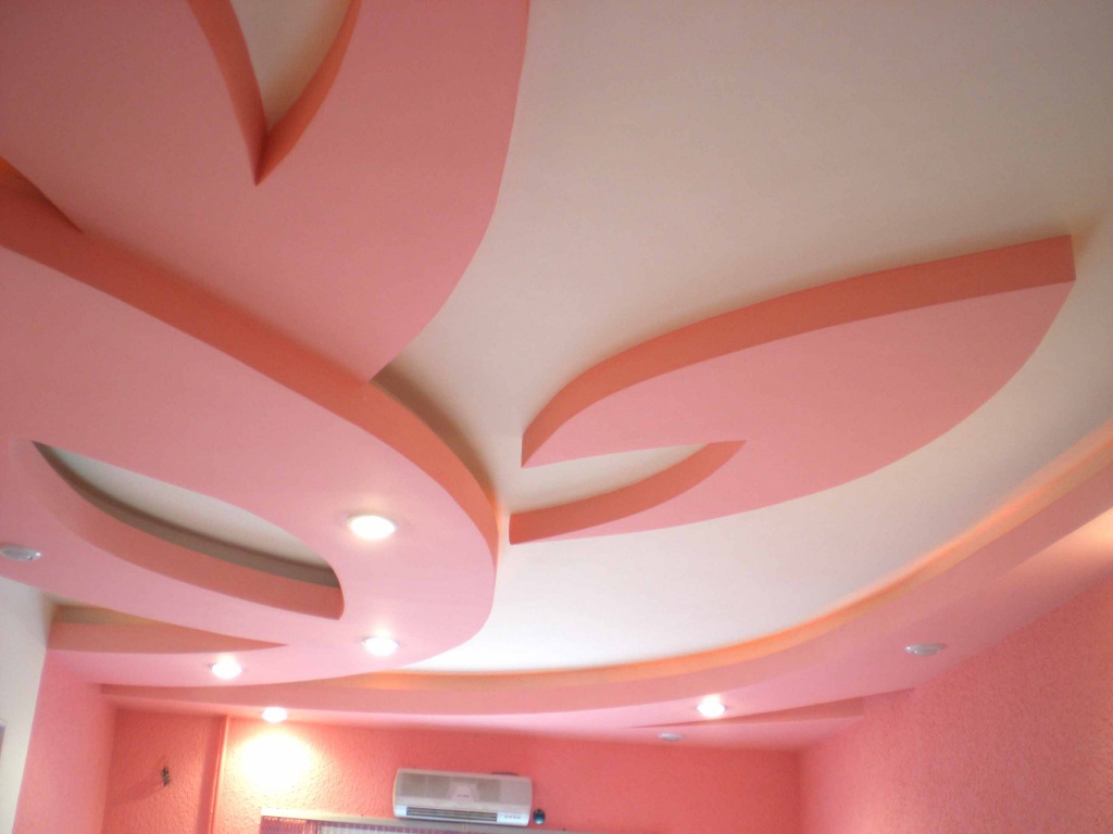 DIY plasterboard ceiling