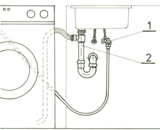 схема подключения стиральной машинки