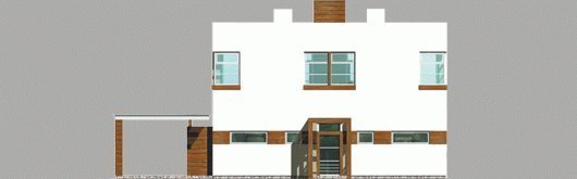 Проект двухэтажного дома _Bartek