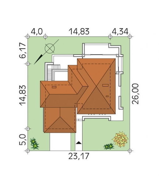Проект двухэтажного дома _Arizona (CE)