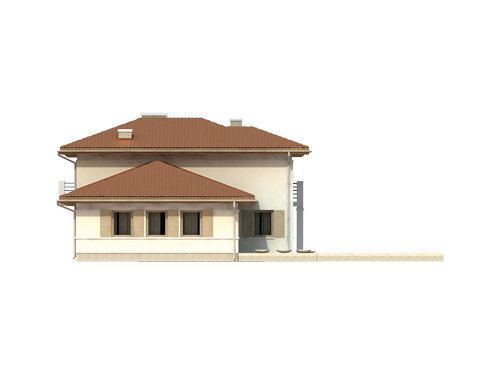 Проект двухэтажного дома _Legenda 2 (CE)