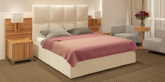 Мягкая кровать - предмет мебели который позволит создать оригинальную спальню