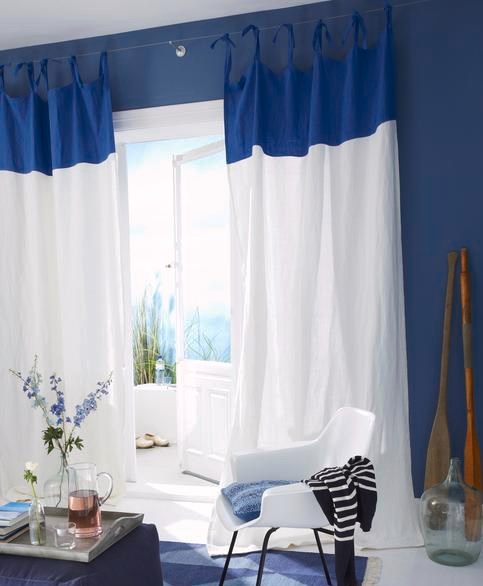Выбираем модные гардины и шторы для современной гостиной