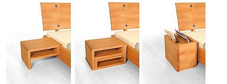 Винахідлива меблі для спальні з функцією зберігання