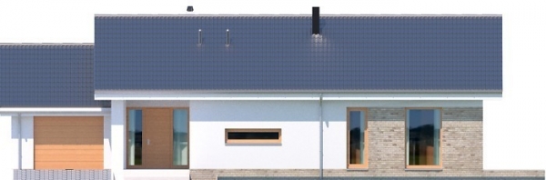Проект одноэтажного дома _Rimini (LMB127)