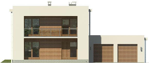 Проект двухэтажного дома _Ramabox II