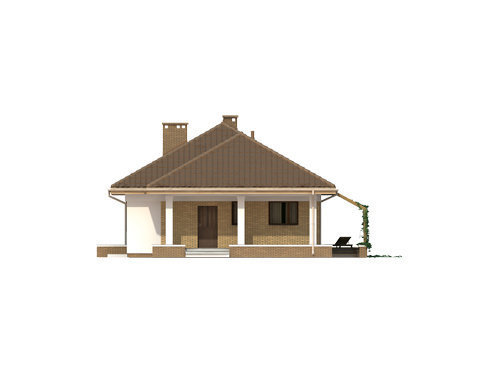 Проект одноэтажного дома _Granat (CE)
