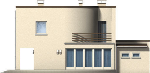 Проект двухэтажного дома _Willa Moderna