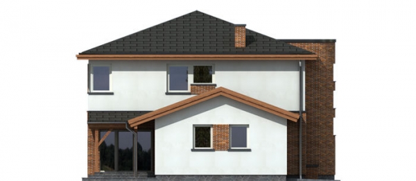Проект двухэтажного дома _Perseida