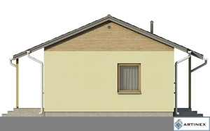 Проект одноэтажного дома _D20 Kazimierz