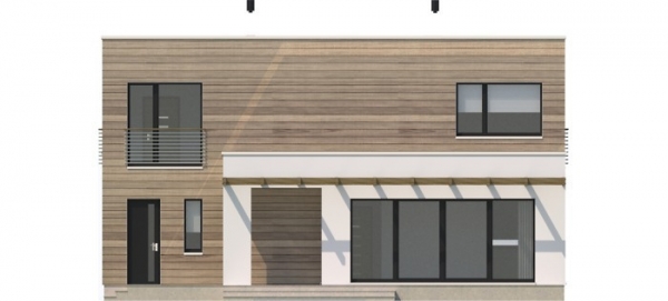 Проект двухэтажного дома _Newport (DCP267)