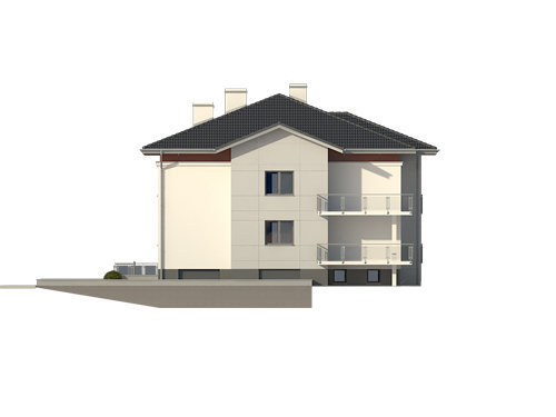 Проект двухэтажного дома _Lazur (CE)