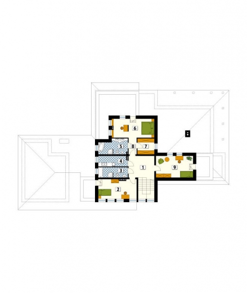 Проект двухэтажного дома _Atena (CE)