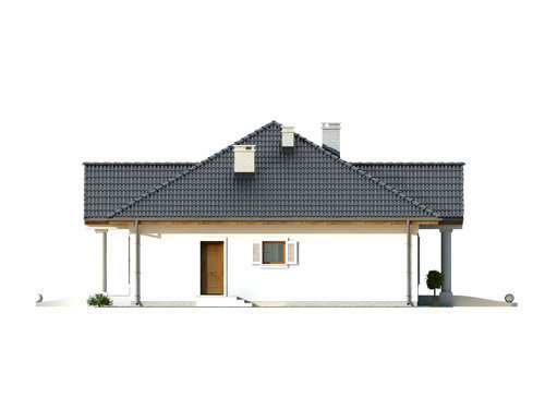 Проект одноэтажного дома _Tercja 6 (CE)