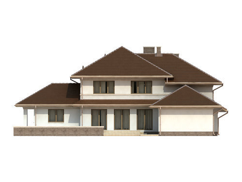Проект двухэтажного дома _Bursztyn 2 (PH)