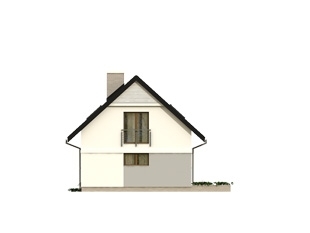 Проект дома с мансардой _Alicja 2 (CE)