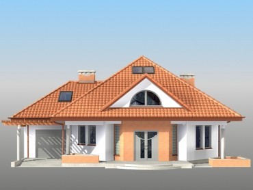 Проект дома с мансардой _Pinokio II