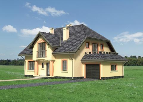 Проект дома с мансардой _Zdrój