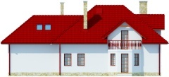 Проект дома с мансардой _Bielany (DM-6364)