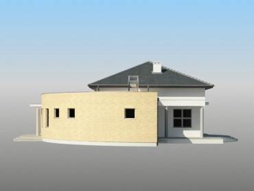 Проект дома с мансардой _Mag 2G