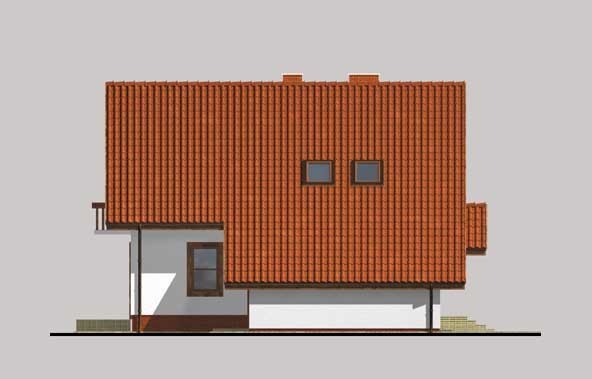 Проект дома с мансардой _WB-3442A
