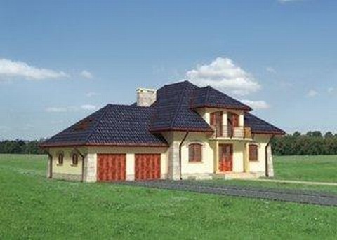 Проект дома с мансардой _Miłorząb