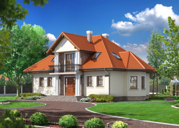 Проект дома с мансардой _Annopol