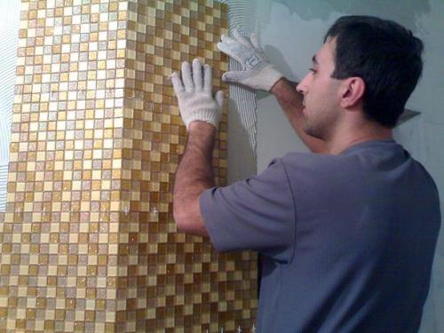 Специфика покрытия стен мозаикой