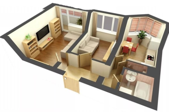 Двокімнатні квартири — відмінний спосіб поліпшити свої житлові умови