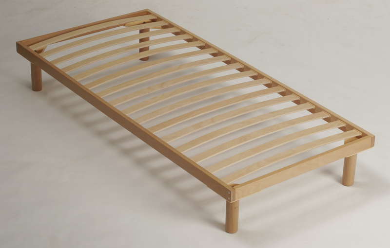 каркас для кровати с ламелями деревянный