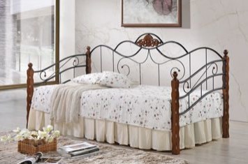 Кровать кушетка CANZONA Day Bed white - 90х200 см