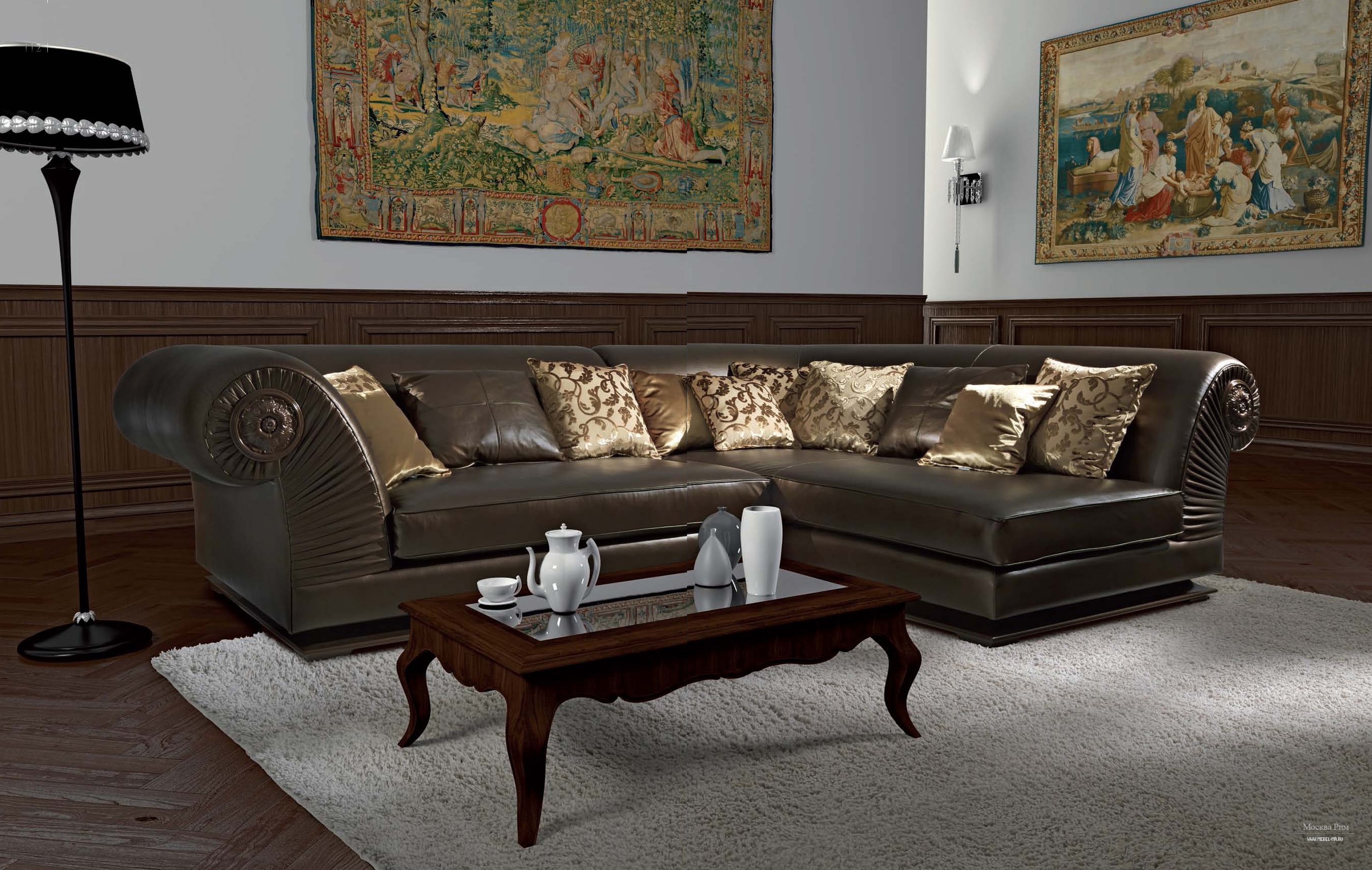 Итальянские диваны и кресла - удовольствие и мягкий комфорт