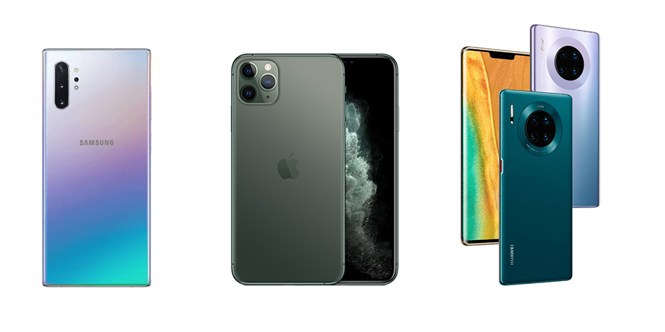 iPhone 11 Pro и iPhone 11 Pro Max по сравнению с конкурентами
