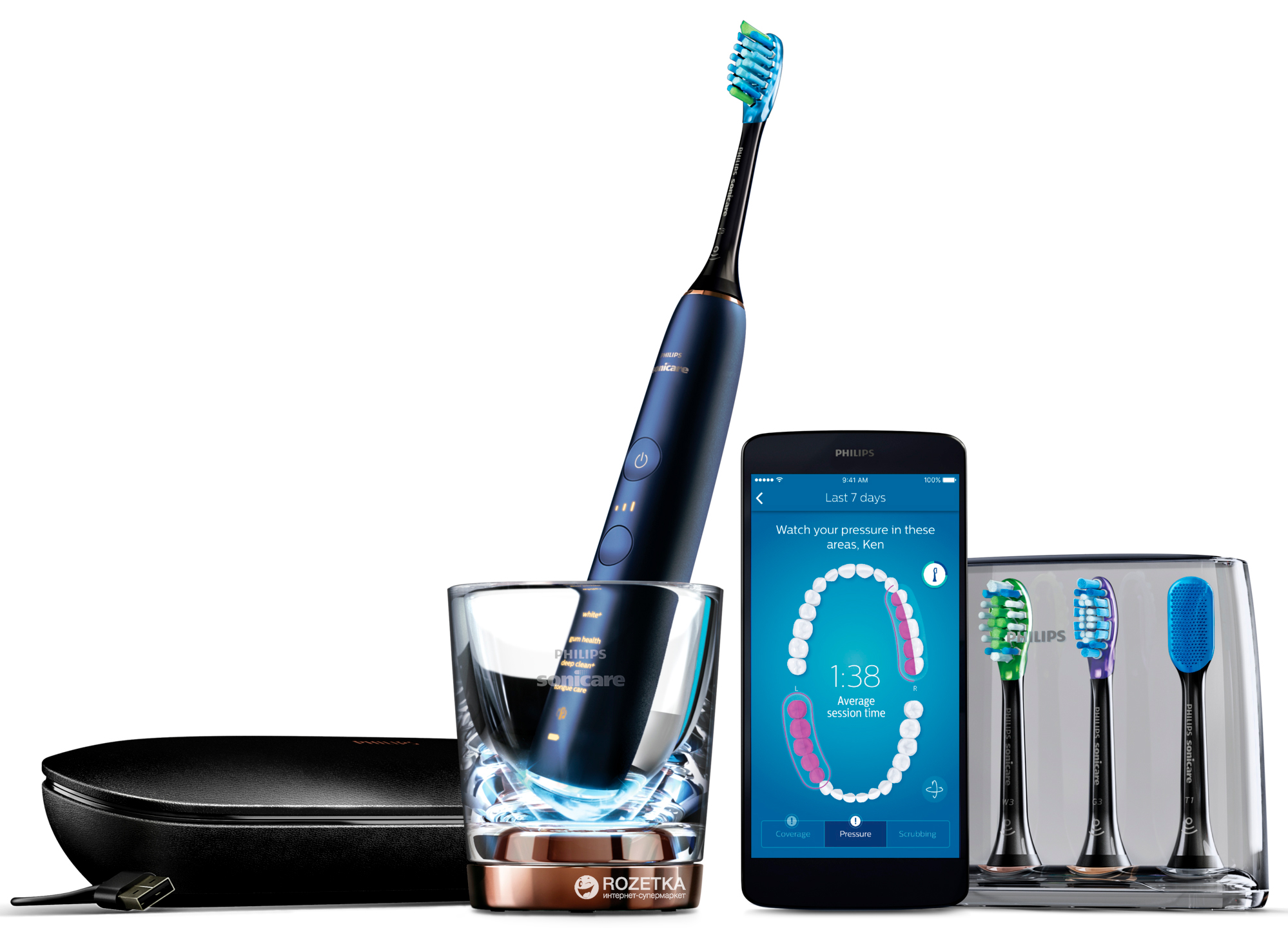 Зубная щетка Philips Sonicare DiamondClean