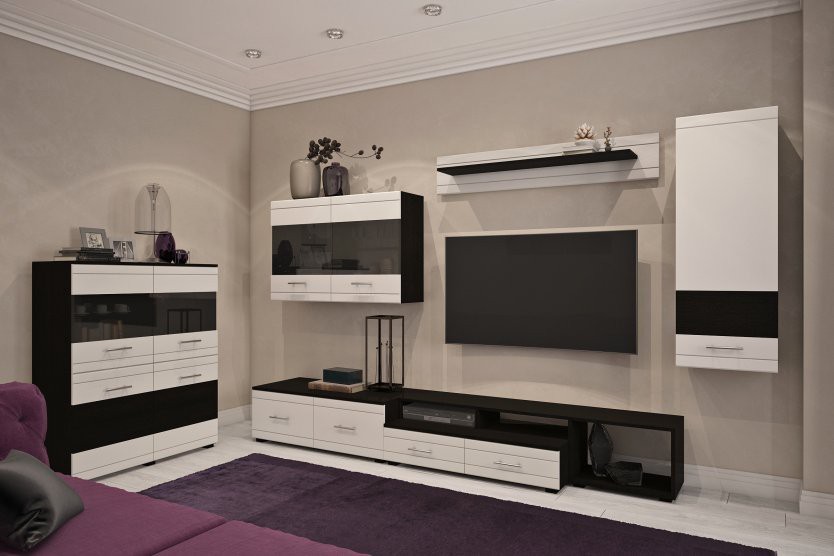 Модульная (системная) мебель - гарнитур в гостиную