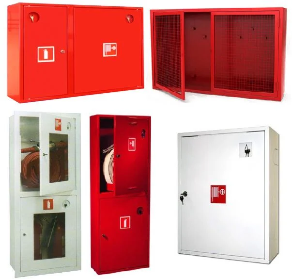 Шкафы пожарные для хранения и быстрого доступа к пожарному рукаву