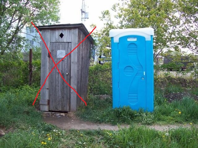 туалетные кабины для дачи