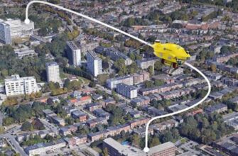 в Европе дроны перевозят человеческие ткани между больницами Антверпена