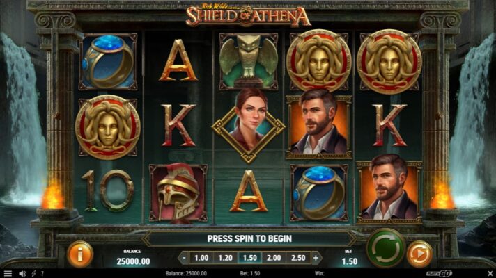 Игрового автомата Shield of Athena