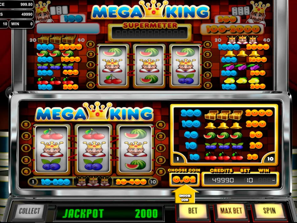 Игровой автомат Mega King от Betsoft