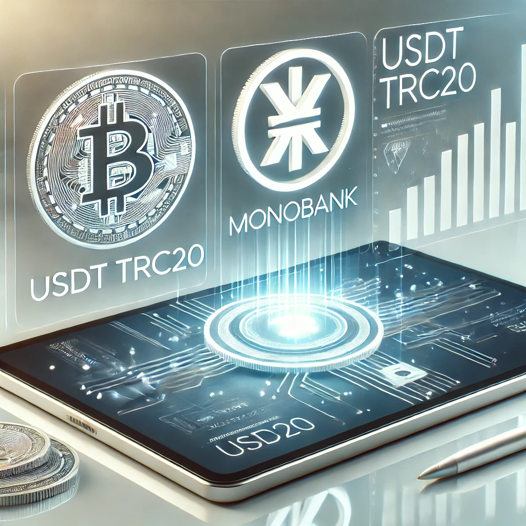 удобный способ конвертации USDT TRC20 в гривны для пользователей Monobank