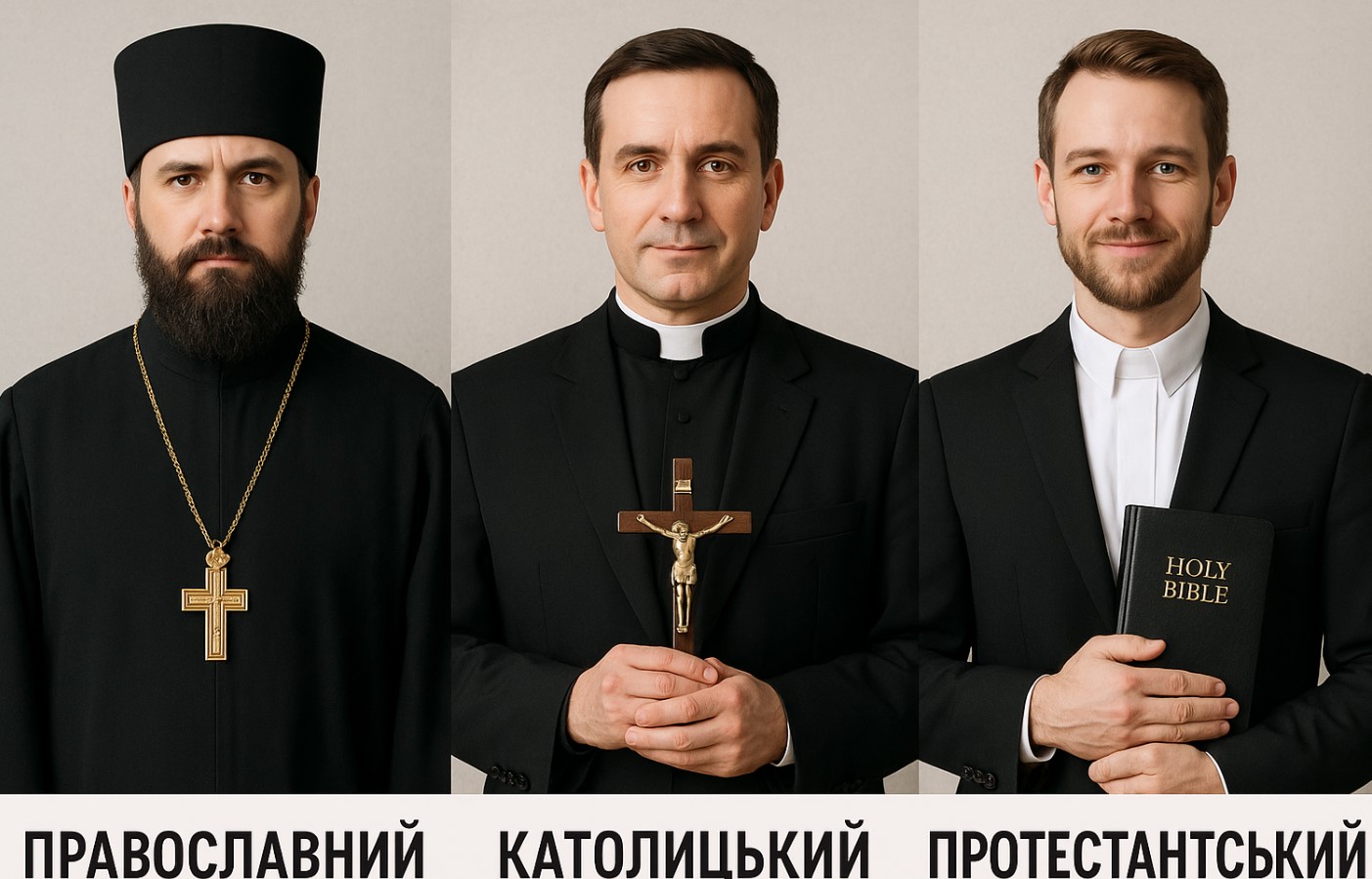 католизм, православя, протестанти